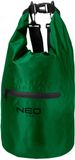 NEO TOOLS Waterdichte tas en rugzak, Groen, 15 liter rugzak