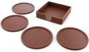 Unyqoos® Set de sous-verres ronds en silicone pour la protection des meubles contre les taches