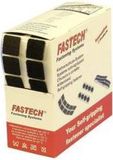 FASTECH® B20-SQ999905 Klittenband vierkanten Om vast te plakken Hotmelt Haak- en lusdeel (l x b) 20 mm x 20 mm Zwart 460 onderdelen