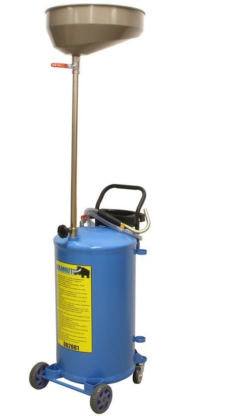 Mammuth Bol Olie opvangunit 65L Blauw