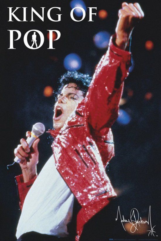 Grupo Erik Poster Michael Jackson - King of Pop 61x91,5cm