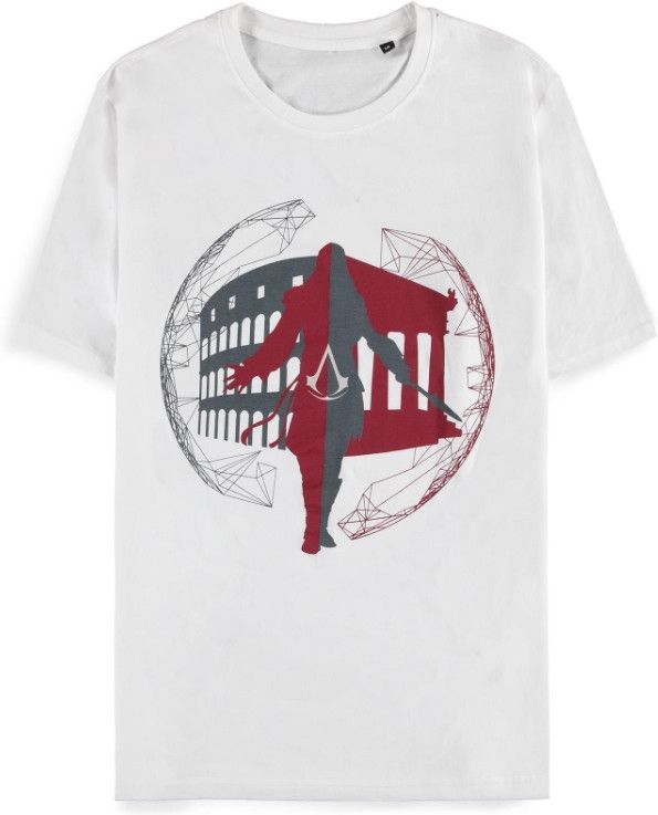 Difuzed Assassin's Creed - White Men's Short Sleeved T-shirt - 8718526380651