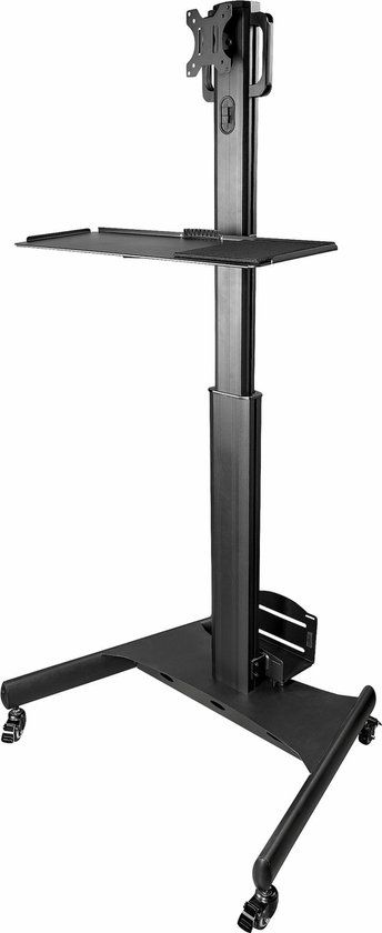 StarTech Mobiele Werkplek met Monitorsteun - CPU/PC Houder
