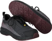 Mascot Customized Veiligheidsschoenen laag F1600-909 - steengrijs/bordeaux - 48