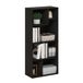 Furinno Daly 7-Cube onregelmatige kubussen boekenkast, boekenplank, opbergorganizer, espresso