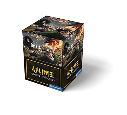 Clementoni - Puzzel 500 Stukjes High Quality Collection Anime Cube Attack On Titans, Puzzel Voor Volwassenen en Kinderen, 14-99 jaar, 35138