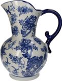 HD Collection Vaas Porselein Blauw 20,5x19x30,5cm