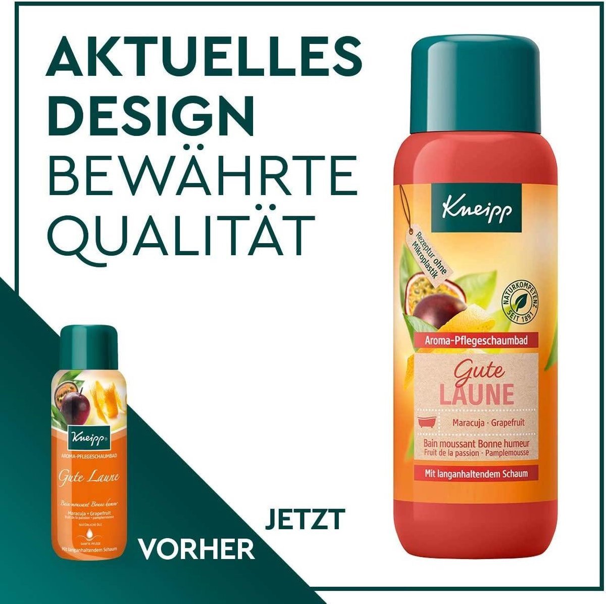 Kneipp Aroma-Verzorgende Schuimbad Gute Laune, 400 Ml