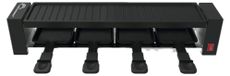 Merkloos Raclette Raclette grill - Voor 4 personen - 800 W - Antiaanbaklaag - Nachtblauw