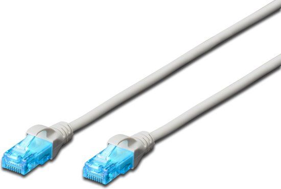 Digitus DK-1512-010 Netwerkkabel - RJ45 - 1 m - Grijs
