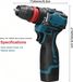 StarTech Bosch 2-in-1 accuschroefboormachine - Borstelloos - 45 Nm koppel - Werkt op accu - Met 2 accu's