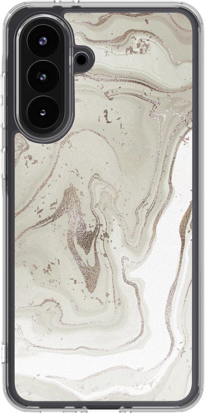 imoshion Hoesje - Geschikt voor Samsung Galaxy A36 - Design hoesje - Sandy Marble
