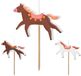 Party Deco Paarden - 3 stuks
