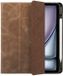 Rosso Elite Hoes Geschikt voor Apple iPad Air 11 (2024/2025/2026) - 2-in-1 Echt Leer Book Case et Back Cover - Magnetisch Uitneembaar Hoesje - Beschermhoes Bruin