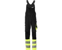 Mascot Safe Supreme Amerikaanse overall met kniezakken 15669-860 - Zwart/hi-vis geel - C56