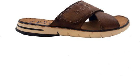 Bugatti Dario Slippers Cognac - Men - Size 41