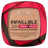 L'Oréal Infaillible 24H Fresh Wear Foundation Poeder 220 Sand - 2 x 9 gr