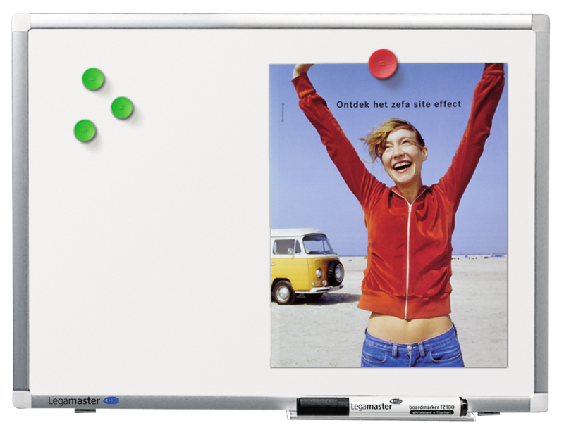 Legamaster Premium Plus Whiteboard - 120 x 150 cm - Grijs/Wit