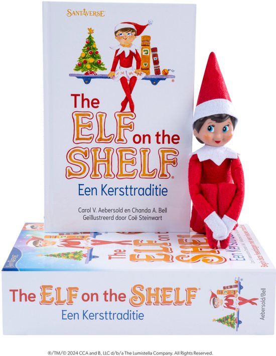 The Elf on the Shelf Meisje Nederlandstalig 27x18,5 cm - Pop