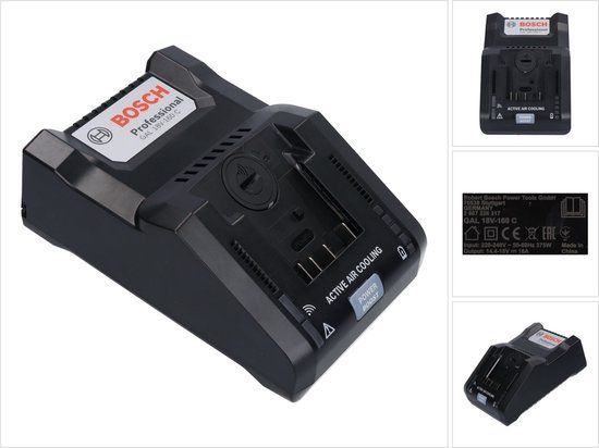 Bosch Professional GAL 18V-160 C - Snellader - 18V - Zonder accu's