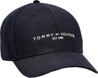 Tommy Hilfiger TH Established Cap Heren Baseball Cap Katoen Navy One Size