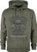 Rock Rebel by EMP Olijfgroene hoodie met prints - Heren - M