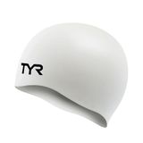 Tyr Wrinkle Free Silicone Zwembadmuts Wit