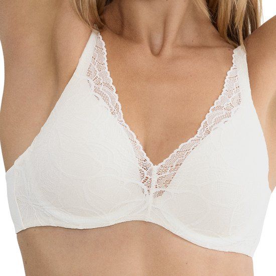 Triumph Body Make-Up Illusion Lace WP Dames Beha - ZIJDE WIT