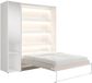Vente-unique Bedkast hout beige, wit 160 x 200 cm