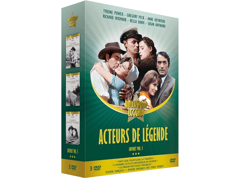Coffret Acteurs De Légende Vol. 5 - Dvd