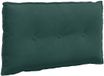 vidaXL Rugkussen Donkergroen 80 x 50 cm Corduroy stof
