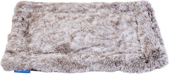 Animal Boulevard Ab10809 - Hond - Bench Mat Long Plush Bruin-XL 104x68cm