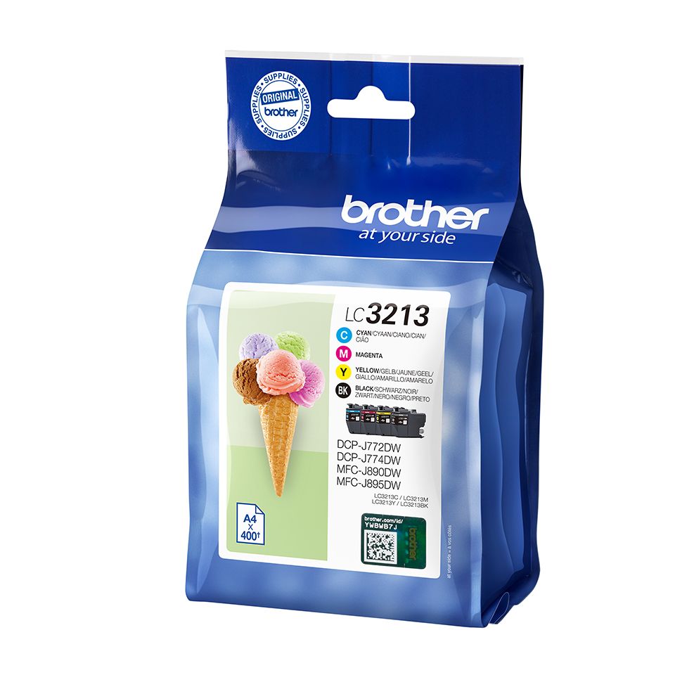 Brother LC-3213VAL - Multipack - Zwart, Cyaan, Magenta, Geel - Origineel
