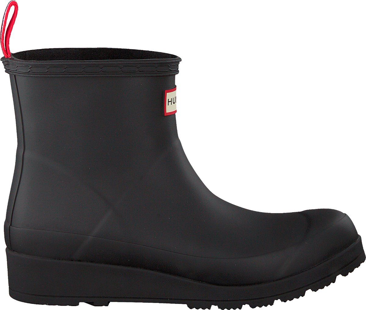 Hunter Dames Regenlaarzen Play Boot Short - Zwart - Maat 39