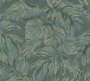 A.S. Création Behang Bloemen Groen Goud - Casual Living wandbehang 393401
