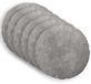 vidaXL - Kussensloop - 6 pcs - HEERLEN - Lichtgrijs - Ø 30 cm - Microfiber - Fleece