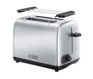 Russell Hobbs Adventure RVS Broodrooster - 2 Snedes - Zilver