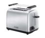 Russell Hobbs Adventure Grille-pain Inox - 2 Snedes - Argent