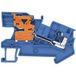 Siemens 8WH60010BH01 Doorgangsklem 8.2 mm Steekklem Blauw 50 stuk(s) Piece