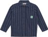 Noppies Overhemd Rockville - Stripe Pattern Dark Blue - Maat 128