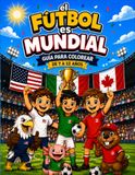 EL FÚTBOL ES MUNDIAL: Guía para colorear del Mundial 2026