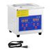 VEVOR Ultrasone reiniger, 1,3 l, professionele ultrasone reinigingsmachine van roestvrij staal, multifunctioneel, met digitale verwarming timer, voor brillen, horloges, sieraden, laboratorium