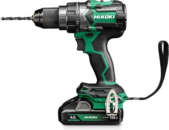 HiKOKI DS18DC(WHZ) 18V Boor Schroefmachine Set (2x 4.0Ah) - 140Nm - HSC II koffer