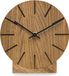Horloge naturel 12NU2-12-1, horloge mural / horloge de table, conception "Arbre", chêne, bois massif