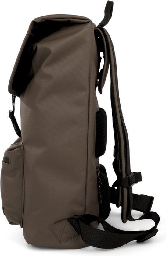 Urban Proof Cargo Backpack 20L - Bruin - Achter - Stadsfiets - Gerecycled