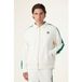 FILA Sweatvest 'Como' donkergroen / wit