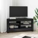 Maison Exclusive - Meuble TV d'angle, 102 x 41 x 50 cm, noir