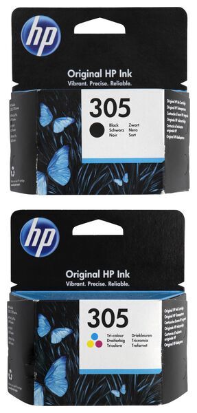 HEMA Cartridge HP 305 Zwart/kleur - 2 Stuks