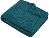 Stof Textiles Plaid Columbia - Zeeblauw - 180 x 220 cm