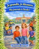 JE GRANDIS, JE DÉCOUVRE: Livre 2 - Ma journée à l'école !